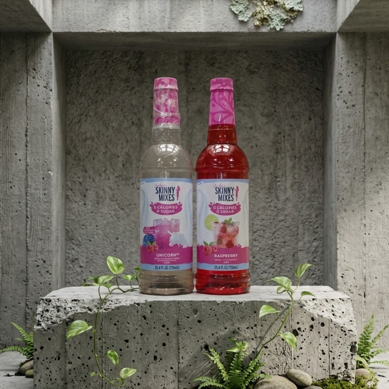 Skinny Mixes Syrup – Sabores para Bebidas 750 ml | 0 Calorías | Sin Azúcar
