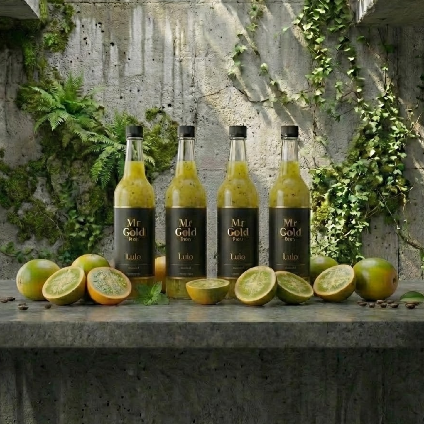 Syrups Artesanales MR Gold Brew 750 ml | Sabores 100% Naturales para Café, Sodas y Coctelería